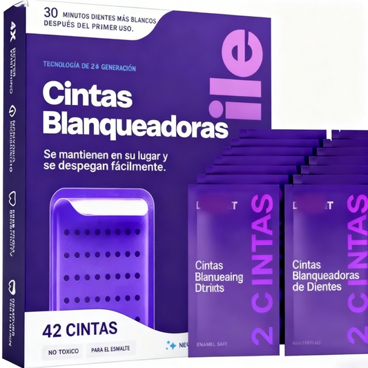 Tiras Blanqueadoras Dentales Premium